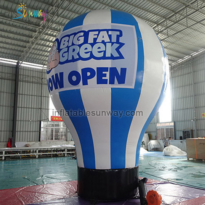 Inflatable rooftop balloon